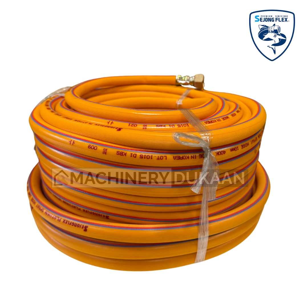 Sejong Flex Made in Korea Hose pipe 10mm x 30 Metre Roll