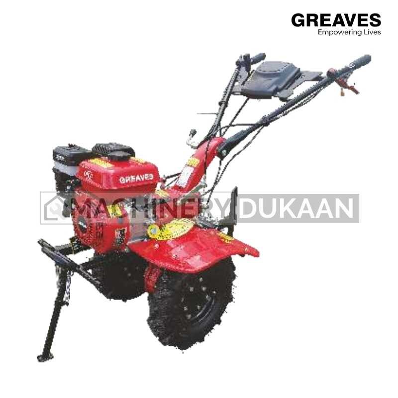 Greaves Petrol Power Weeder – Lightweight & Powerful Farming Machine for Hilly and Small Fields