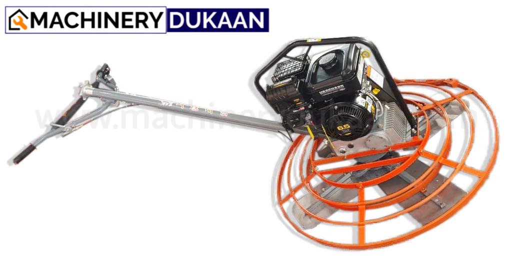Power Trowel powered by Vanguard Engine